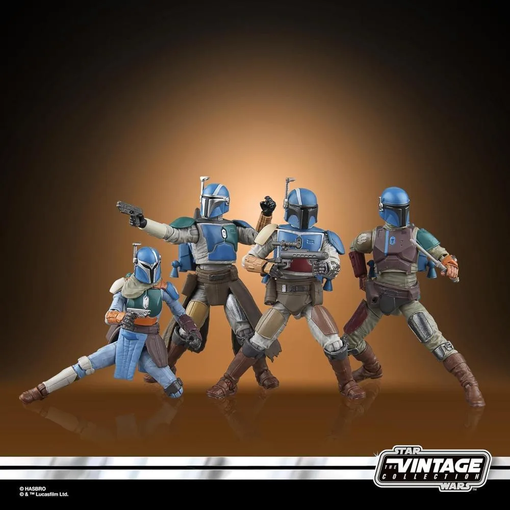 Set de figuras Mandalorian Shriek-Hawk The Vintage Collection inspirado en Star Wars con accesorios