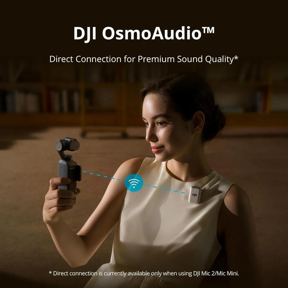 DJI Osmo Pocket 3, cámara de vlogging con CMOS de 1 pulgada, 4K/120fps, estabilización 3 ejes, enfoque rápido y seguimiento
