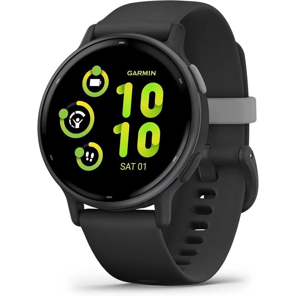 Garmin Vívoactive 5 Smartwatch GPS Salud Y Fitness Pantalla AMOLED Hasta 11 Días Batería Negro