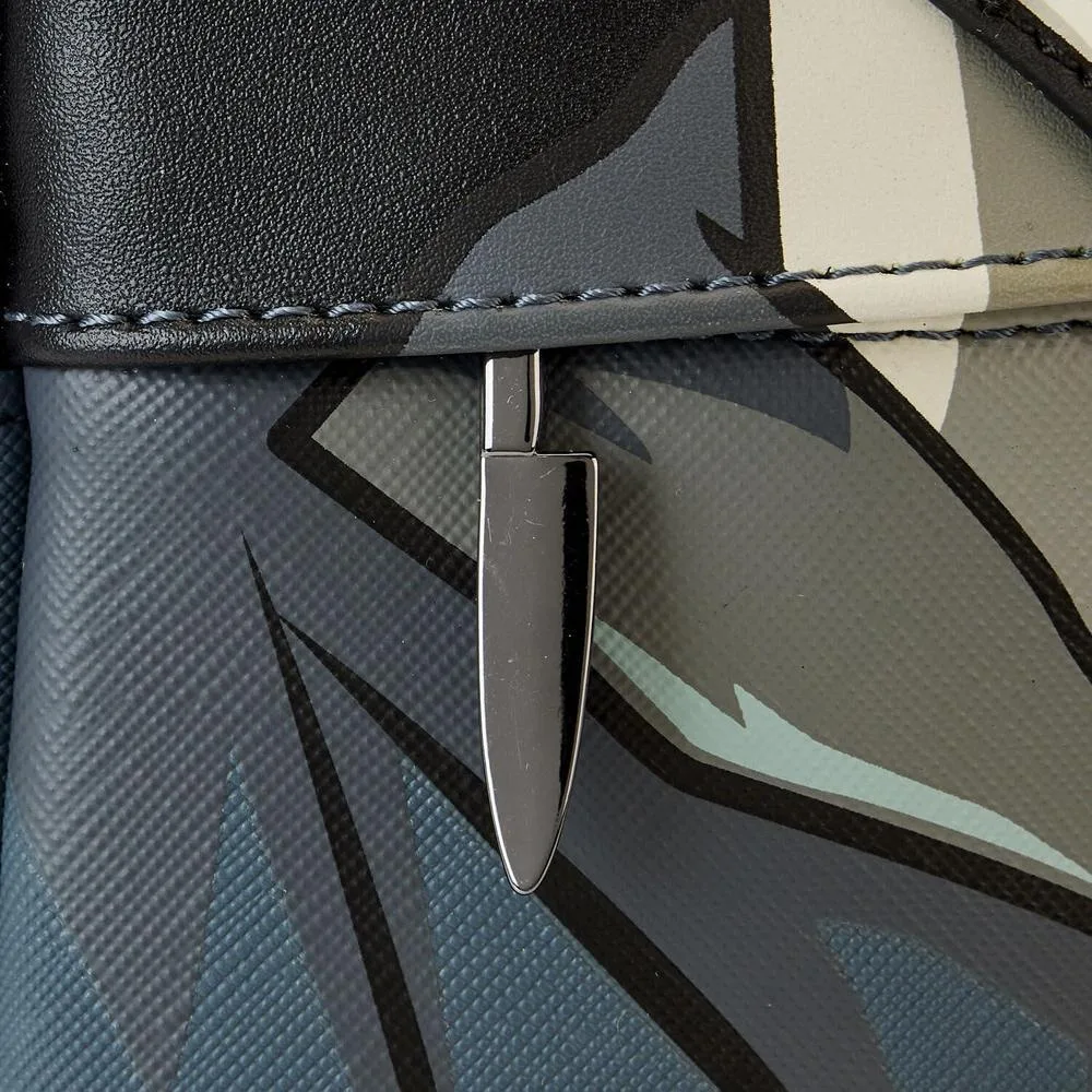Loungefly Halloween Michael Myers Mini Mochila con detalles de diseño único y cuero vegano