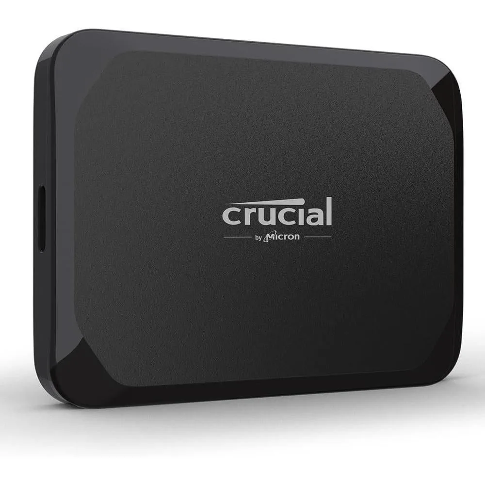 Disco SSD portátil Crucial X9 2TB USB 3.2 USB-C negro