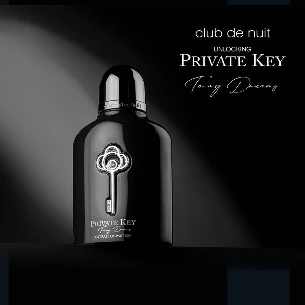 Armaf Club De Nuit Private Key To My Dreams for Men Extrait De Parfum Spray