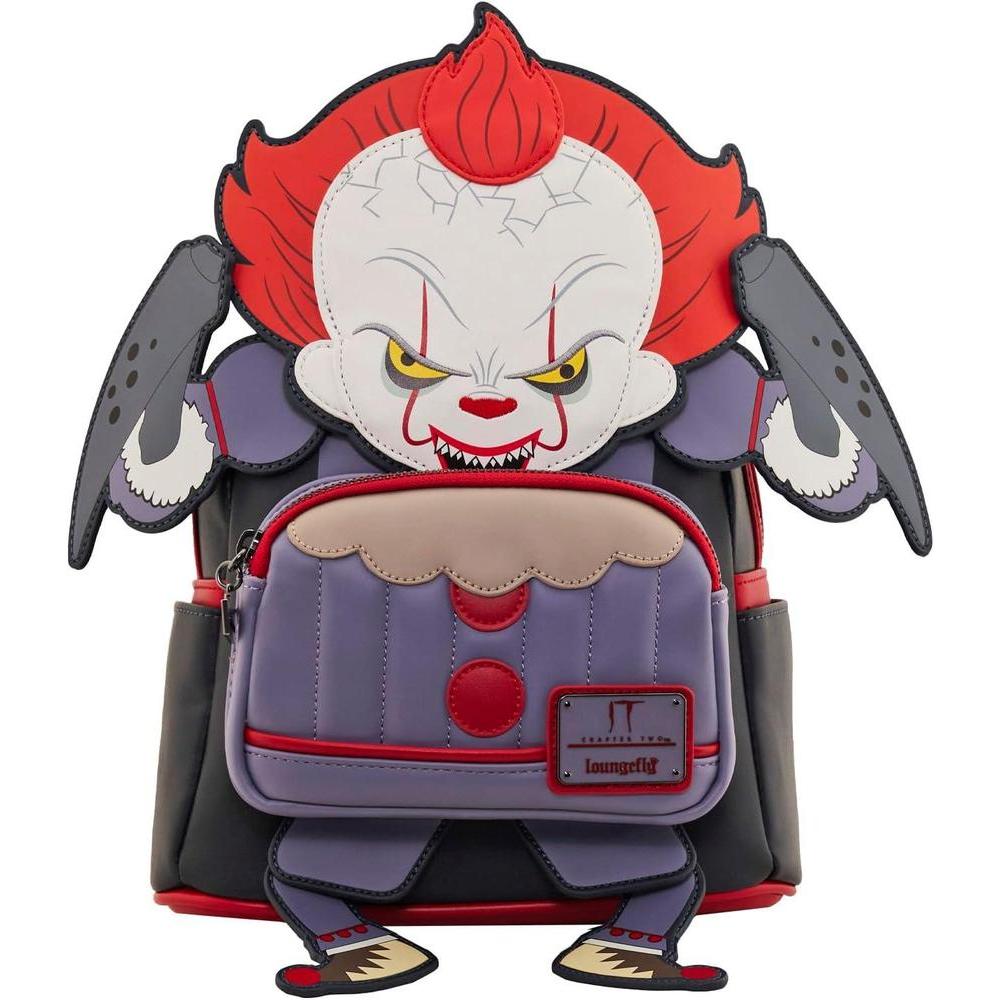Loungefly IT Pennywise Cosplay Womens Double Strap Shoulder Bag Purse