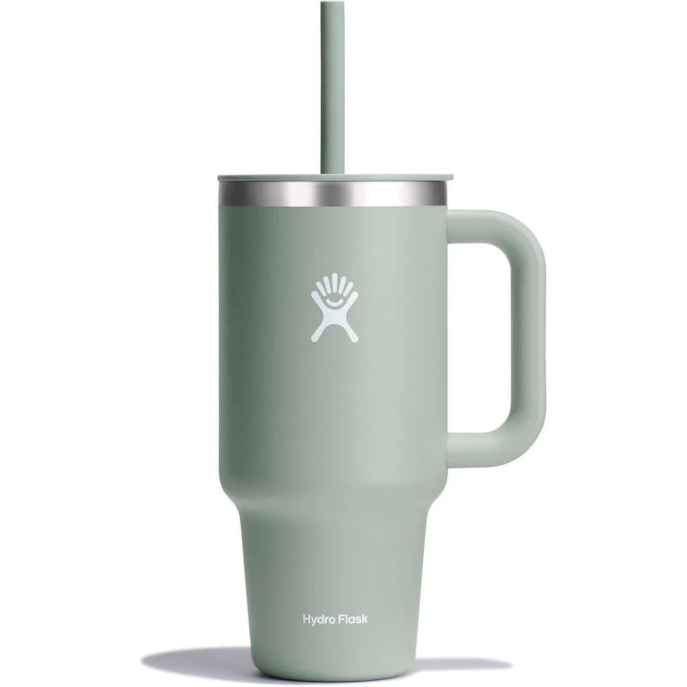 Hydro Flask Travel Tumbler Stainless Steel Insulated Cup with Lid and Straw for Cold Water and Drinks for Sports, School, Work, Car, Travel and Weekends