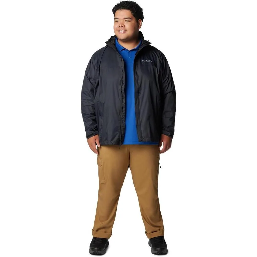 Chaqueta impermeable Columbia Watertight II para hombre, ligera, plegable y transpirable con tecnología Omni-Tech