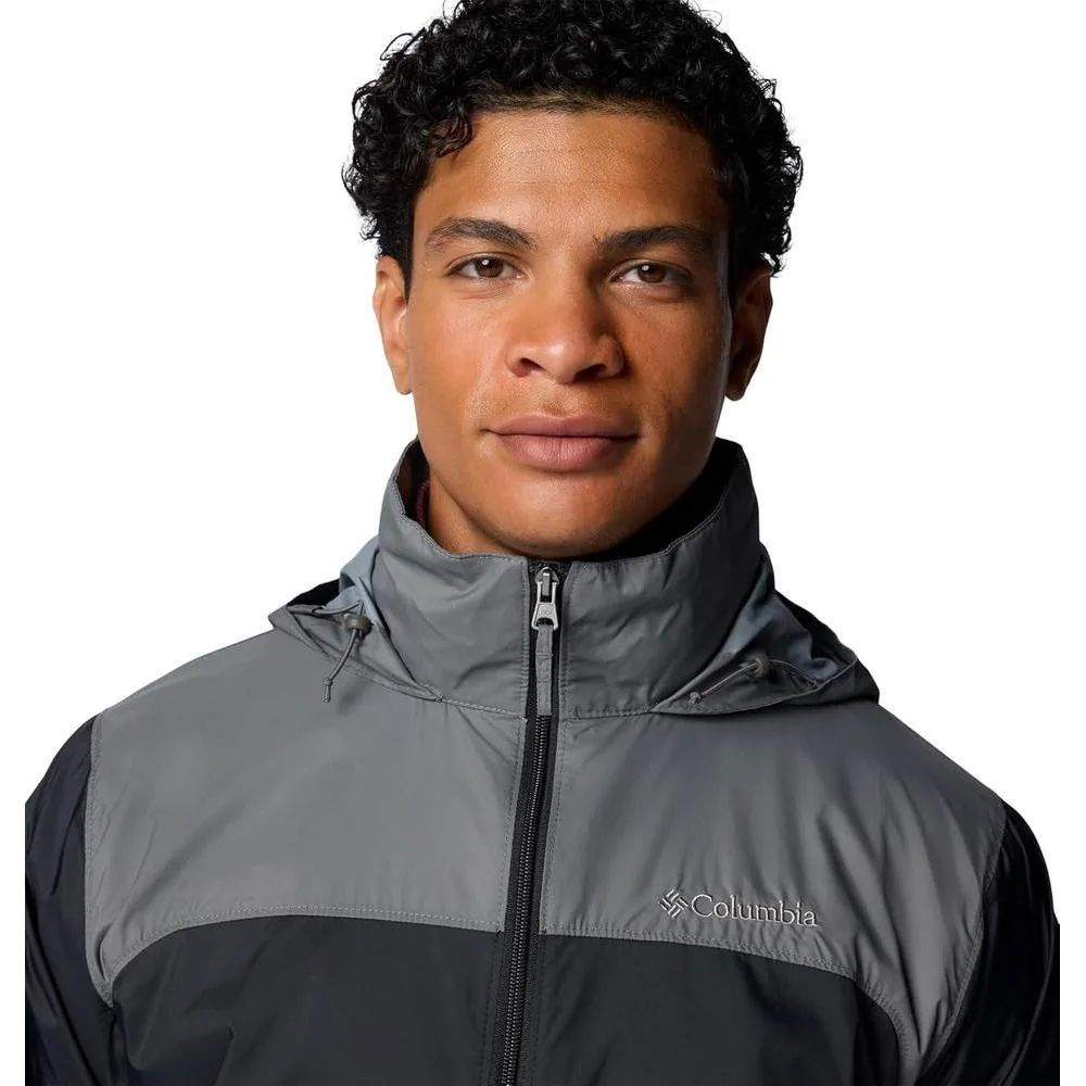 Chaqueta impermeable Columbia Glennaker Lake II para hombre, con capucha plegable y materiales duraderos