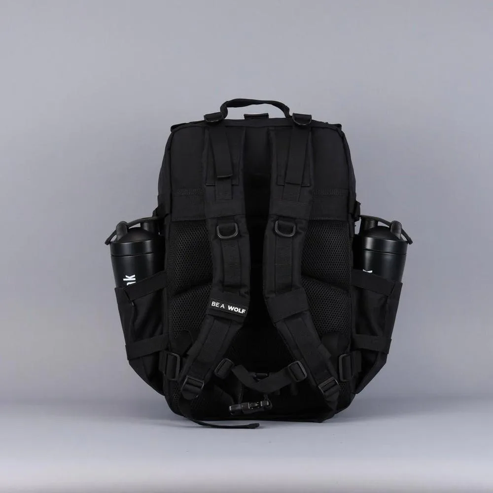 WOLFpak Mochila táctica de negro alfa 45L para acampada y senderismo