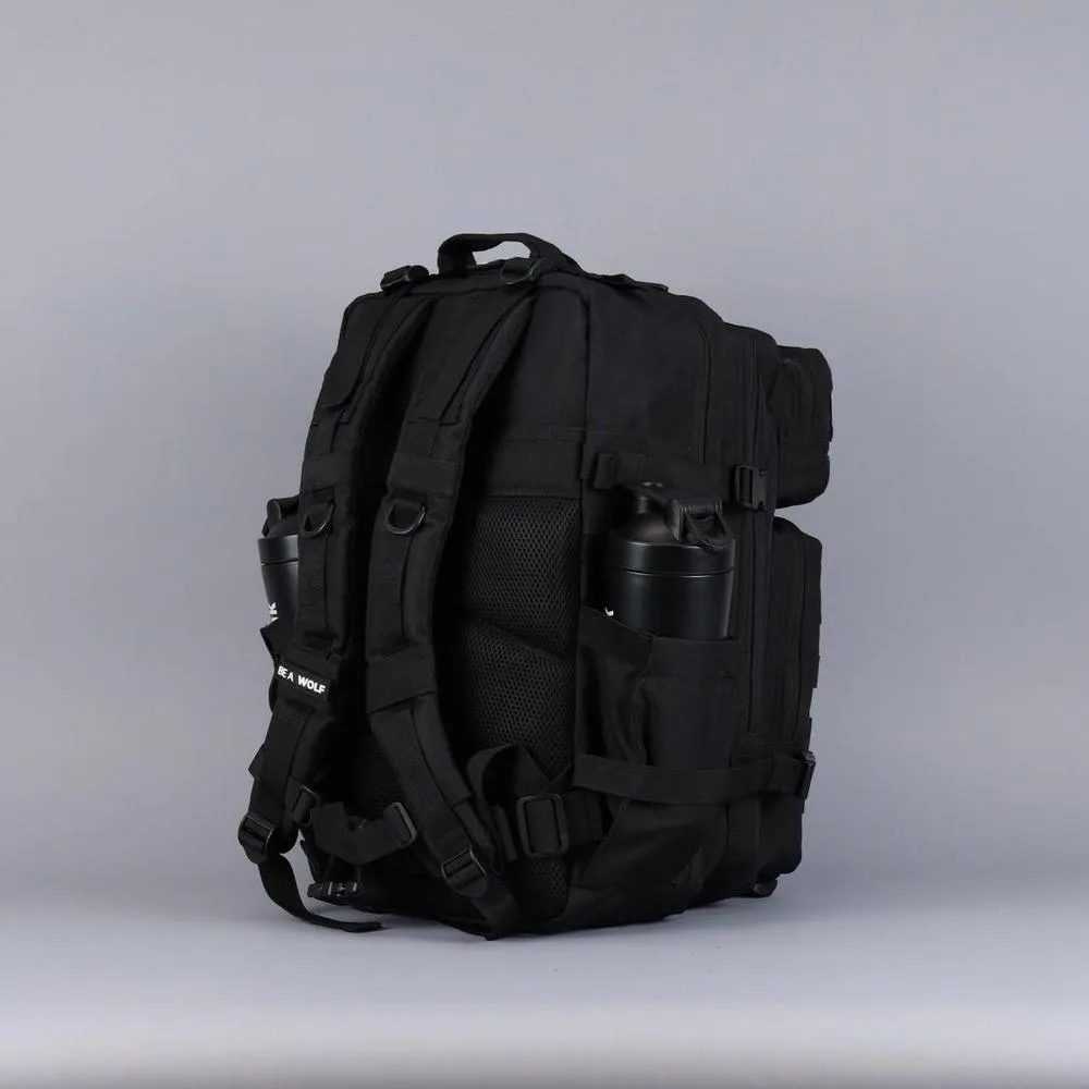 WOLFpak Mochila táctica de negro alfa 45L para acampada y senderismo