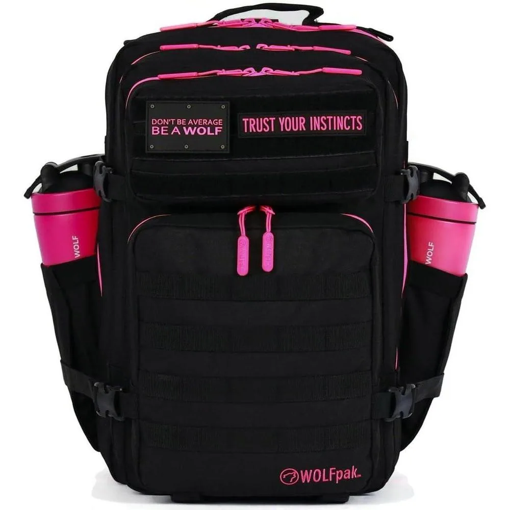 WOLFpak 45L Backpack (Neon Pink)