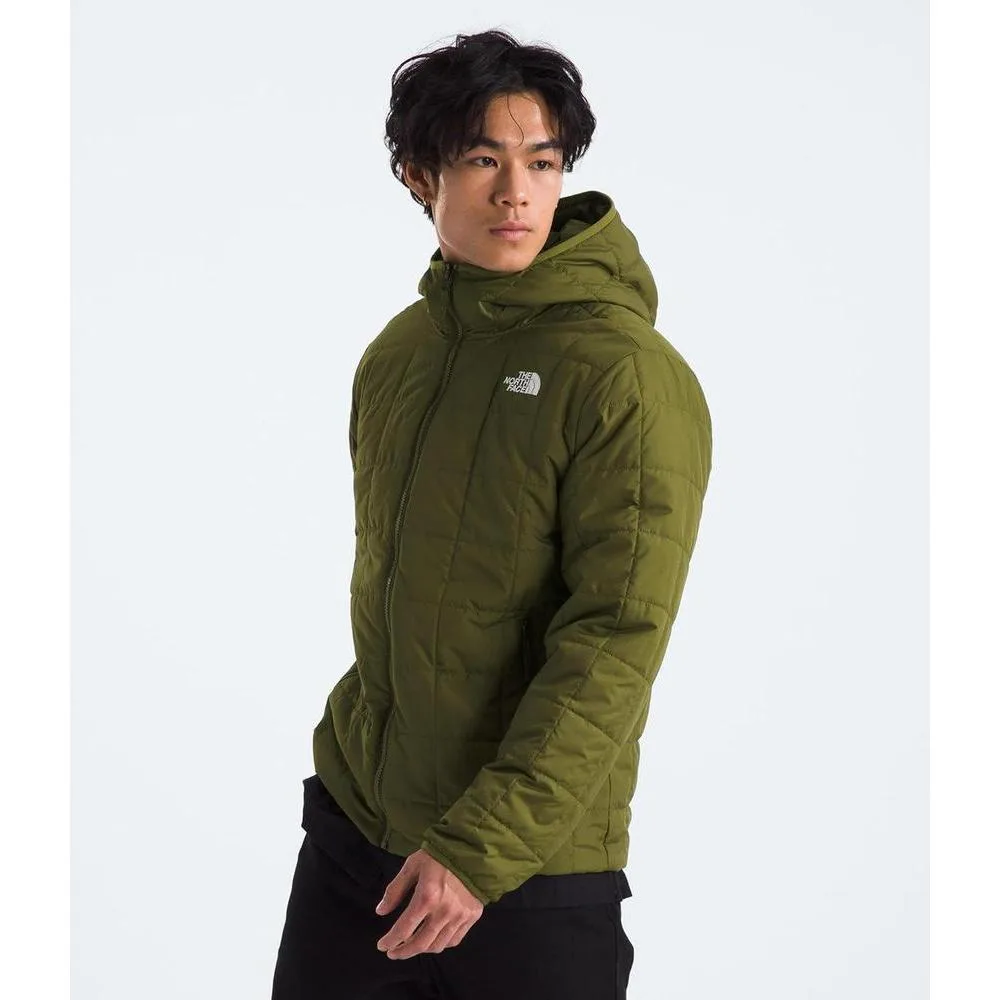 THE NORTH FACE Sudadera con capucha aislante Junction, tela repelente al agua, diseño circular, cómoda para explorar