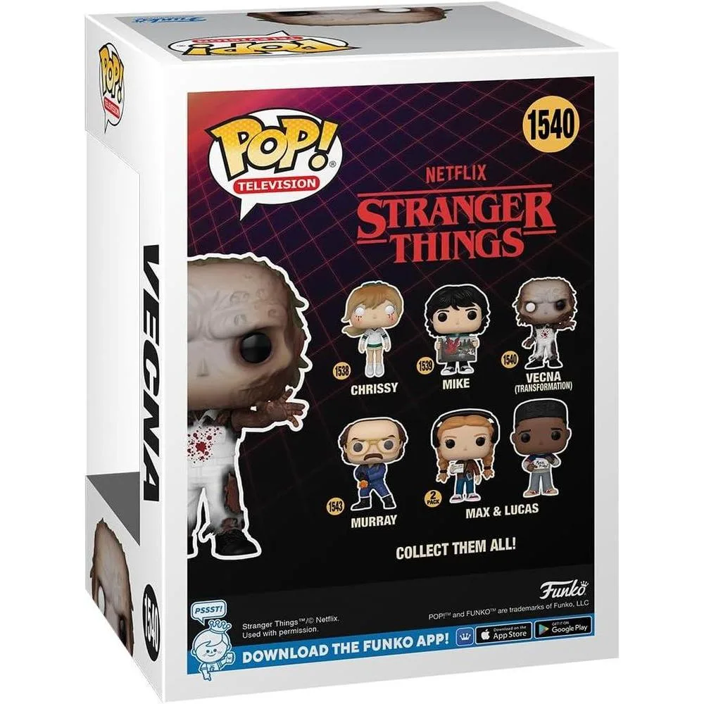Funko POP! TV: Stranger Things - Vecna - Figura coleccionable oficial para niños y adultos, perfecta para regalos y decoración