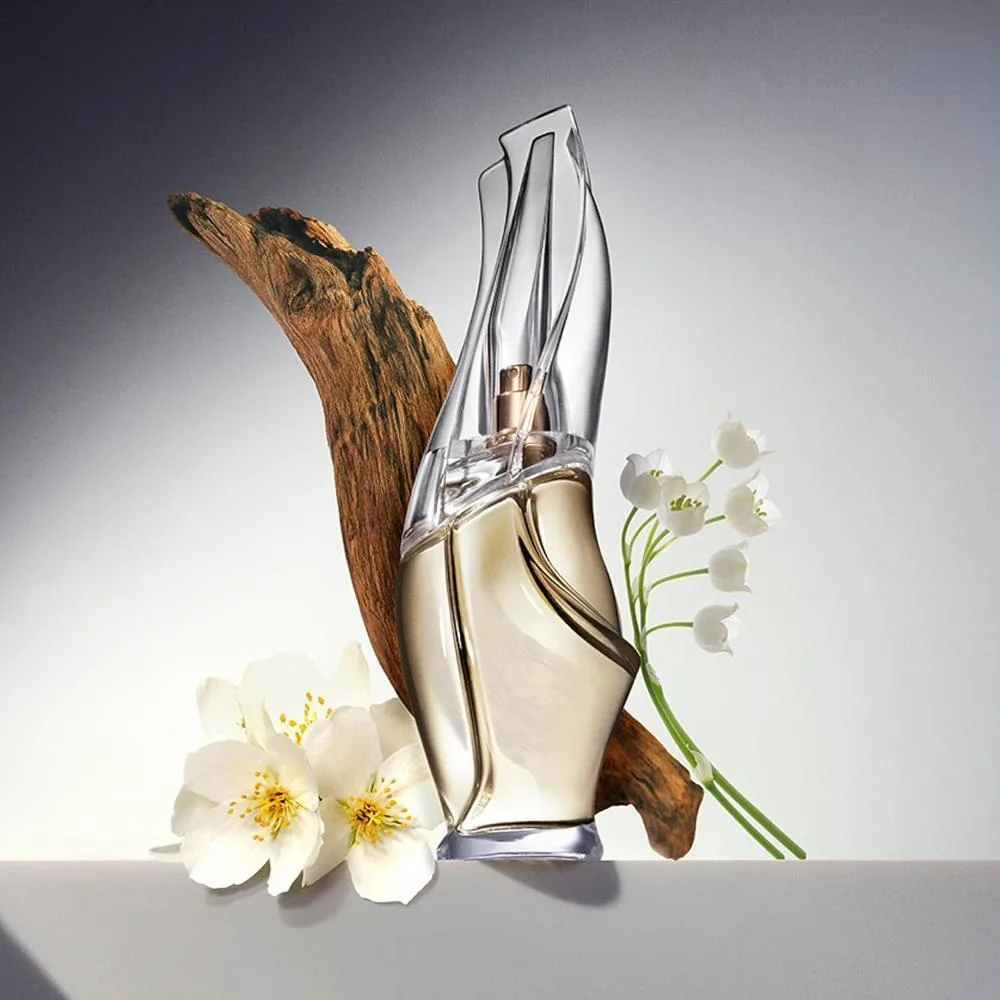 Set Donna Karan Cashmere Mist Discovery Duo, fragancia oriental floral con notas de lirio, jazmín y sándalo para mujer