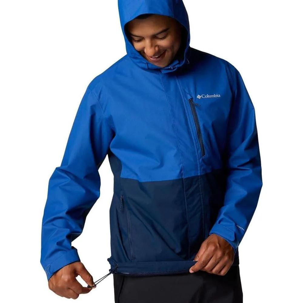 Chaqueta impermeable y transpirable Columbia Hikebound II para hombre con capucha y bolsillos ajustables