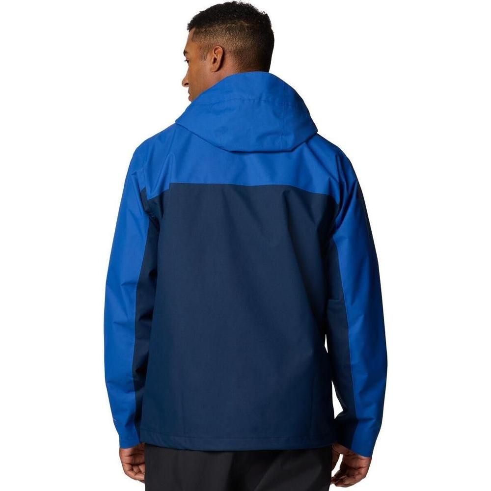 Chaqueta Columbia Hikebound II para hombre impermeable y transpirable con costuras selladas y bolsillos con cremallera