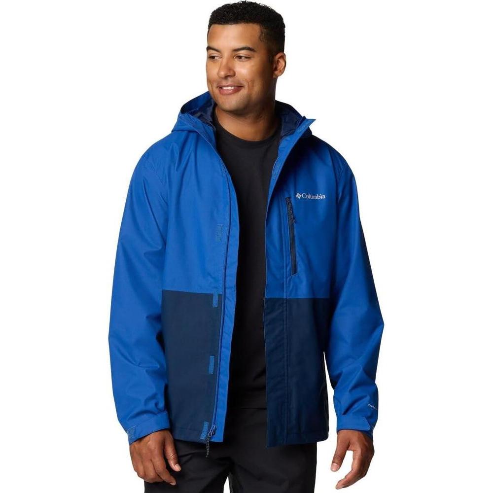 Chaqueta Columbia Hikebound II para hombre impermeable y transpirable con costuras selladas y bolsillos con cremallera