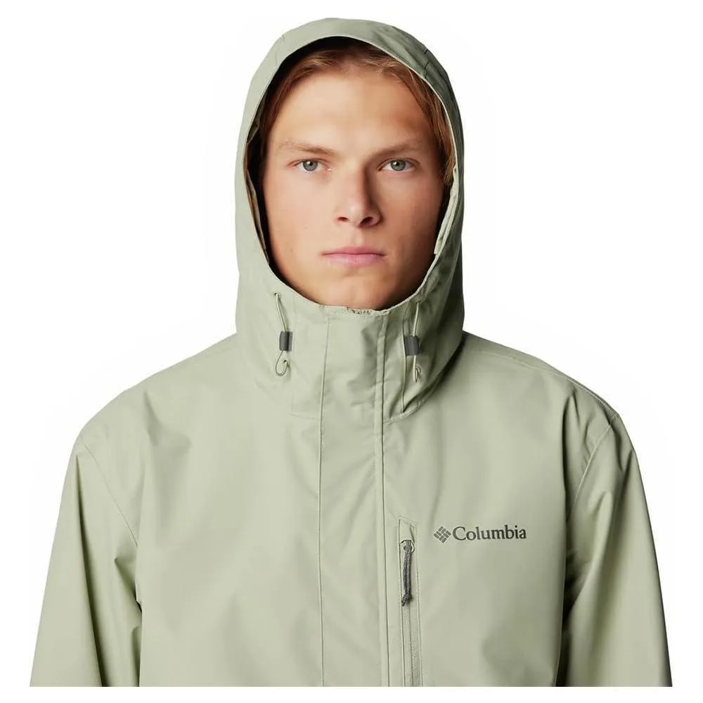 Columbia Chaqueta Hikebound II para hombre impermeable y transpirable con capucha ajustable