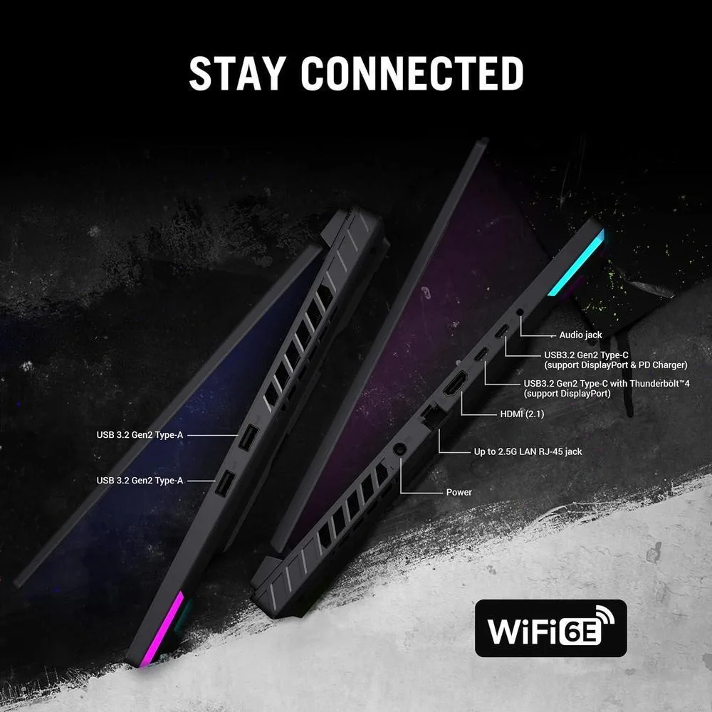 ASUS ROG Strix G16 (2024), 16" FHD, 165Hz, i7, RTX 4060, 16GB DDR5, 1TB SSD, Windows 11
