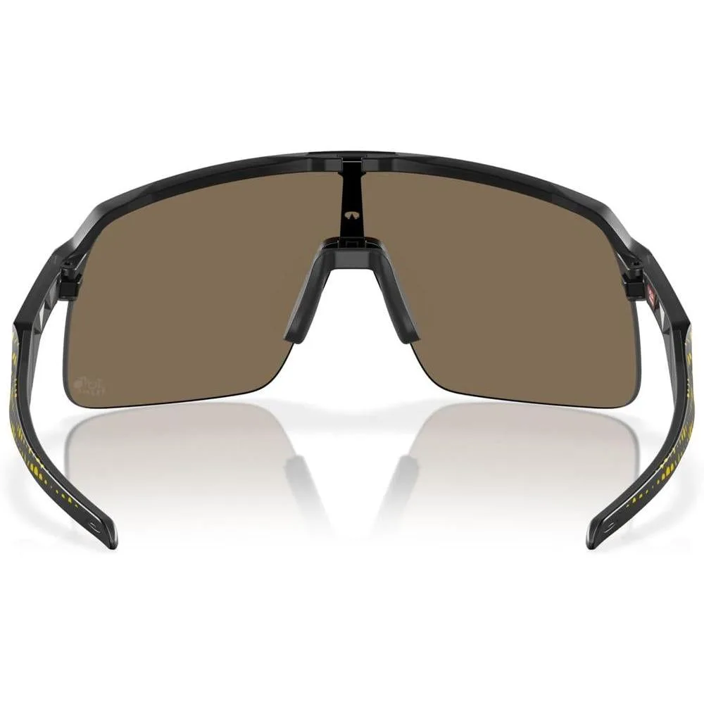 Gafas de sol Oakley Sutro Lite para hombre, marco sin montura de alta envoltura con lentes Prizm de oro de 24 quilates