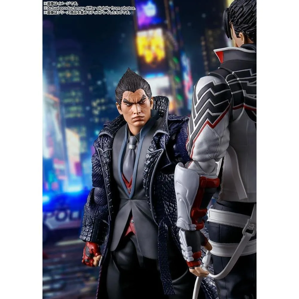 TAMASHII NATIONS - Tekken 8 - Figura de acción de Kazuya Mishima de Bandai Spirits S.H.Figuarts