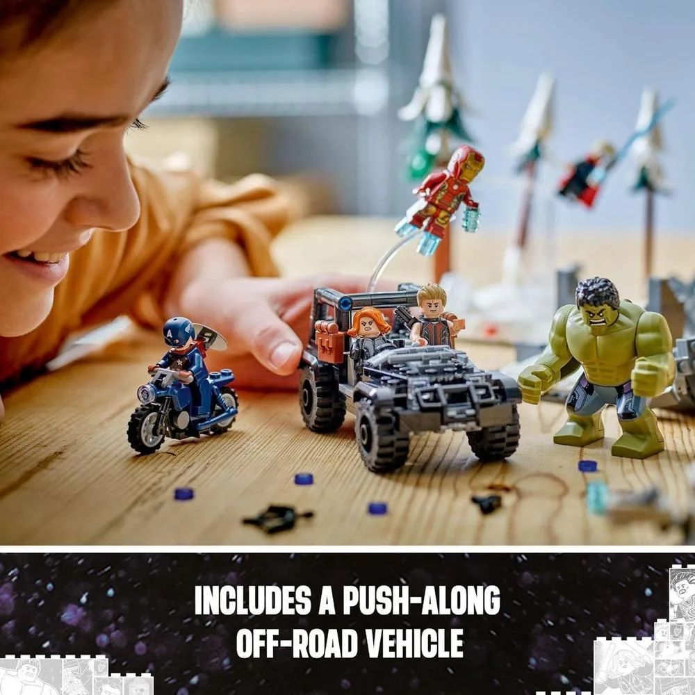 LEGO Marvel The Avengers Assemble: Age of Ultron - Juego de construcción para niños y niñas, a partir de 10 años, con 6 minifiguras