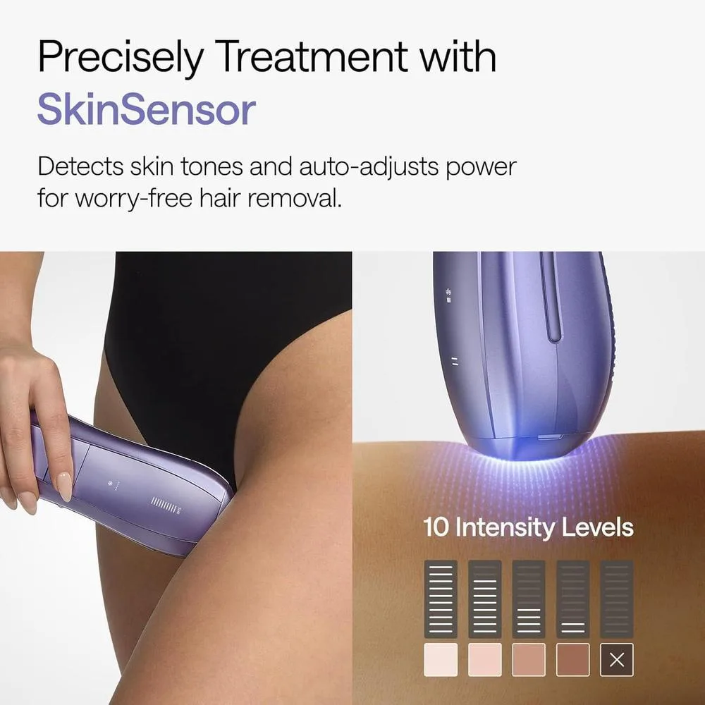 Ulike Depiladora láser Air 10 IPL para mujeres y hombres con sistema de enfriamiento y luces duales para depilación casi indolora y efectiva