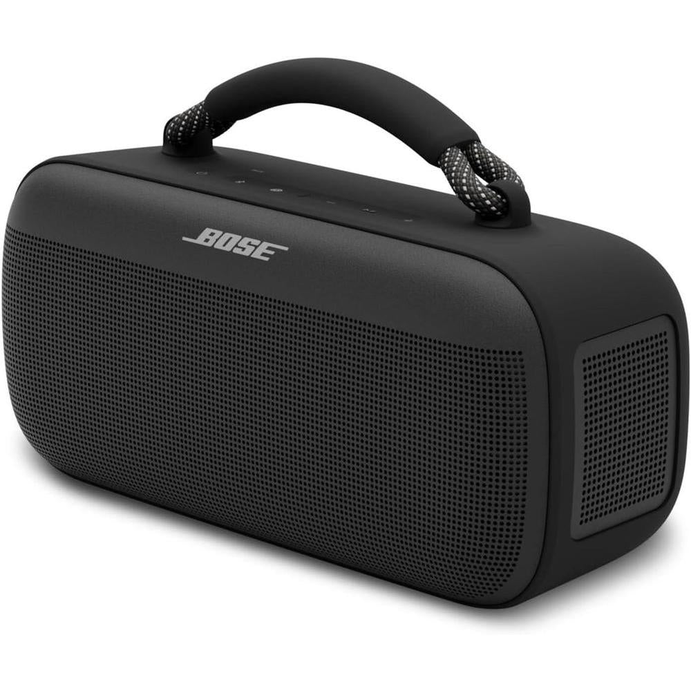 NEW Bose SoundLink Max Portable Speaker, Large IP67 Waterproof Bluetooth Speaker, Up to 20 Hours of Battery Life, USB-C, Built-in 3.5mm AUX Input, Black