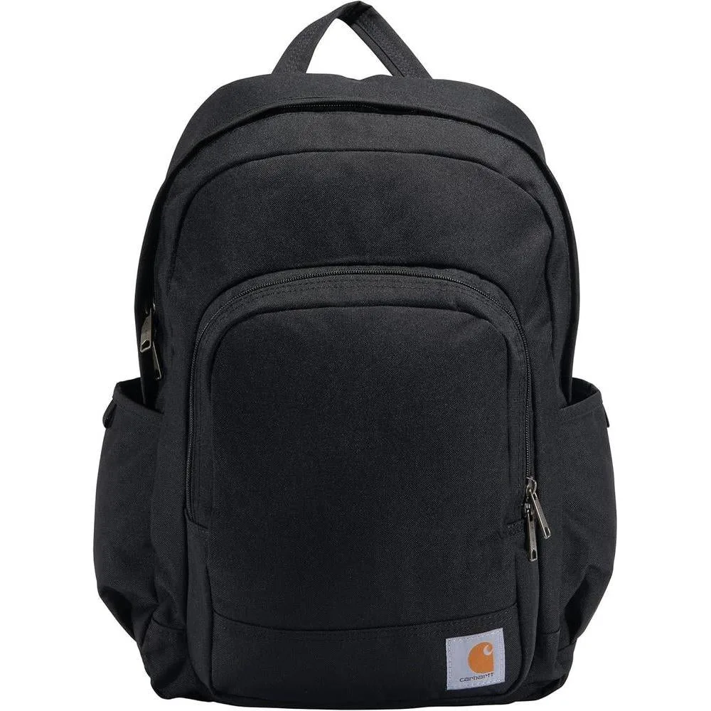 Mochila Carhartt de 25L, resistente al agua y duradera, funda para laptop 15" y compartimentos organizativos, negro