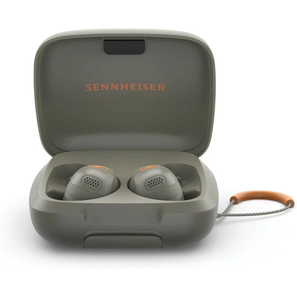 Sennheiser Momentum - Auriculares Deportivos Con Ajuste De Sonido Y ANC Adaptativo, Ajuste Seguro, Batería 24 Horas