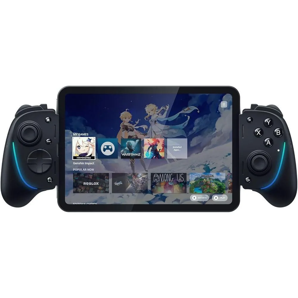 Razer Kishi Ultra Gaming Controller for Android, iPhone 15 & 16 Series, iPad Mini A17 Pro & 6 (USB C): Pro Controls - Ergonomic Grip - Stream PC, Xbox, PS5 Games on Mobile, Phone, Tablet - Chroma RGB