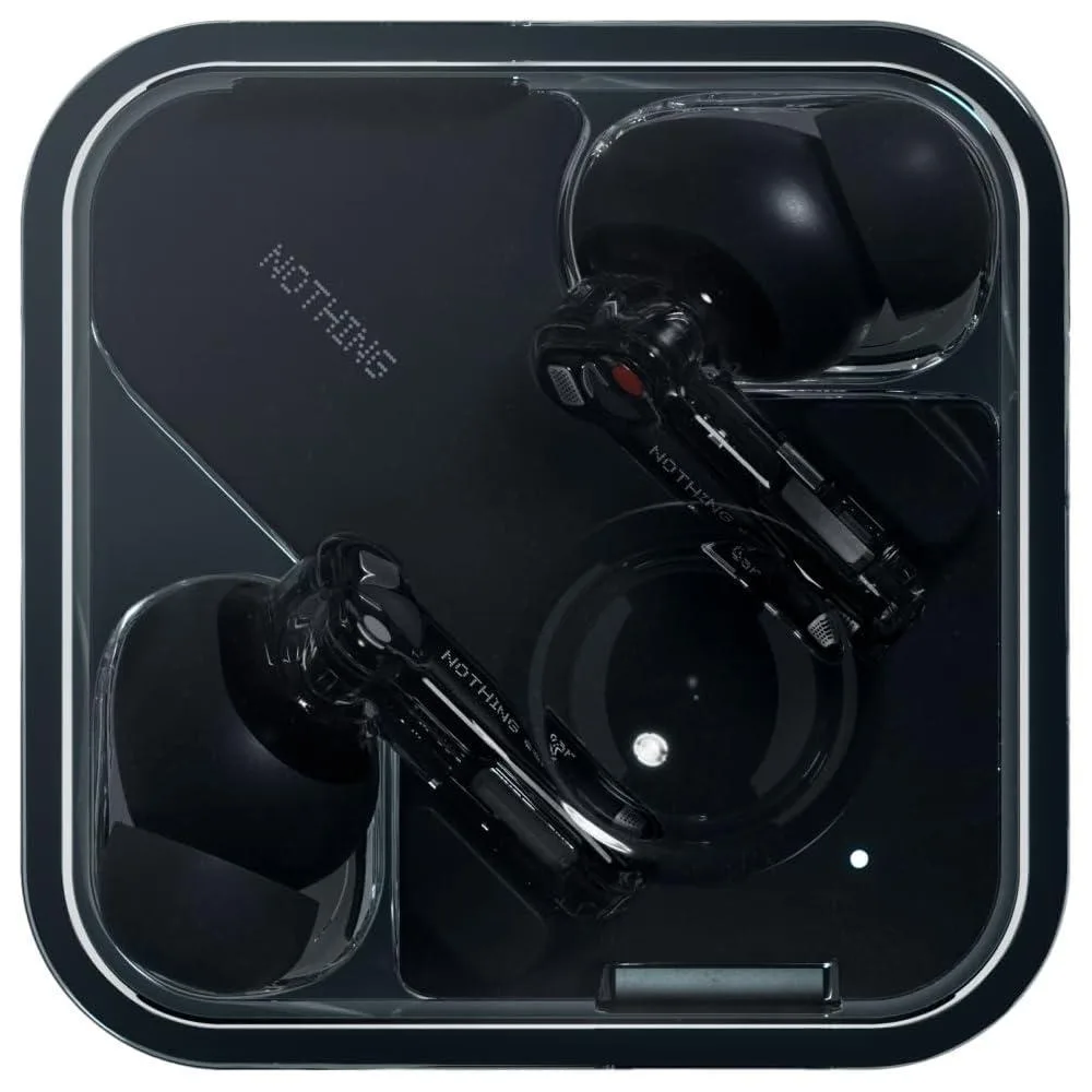 Nothing Ear Wireless Earbuds with ChatGPT Integration, Smart ANC, Hi-Res Audio with LDAC & LHDC, 11mm Dynamic Bass Boost, 40.5H Playtime, 6 Mics for Calls Wireless Headphones, Wireless Charging Black