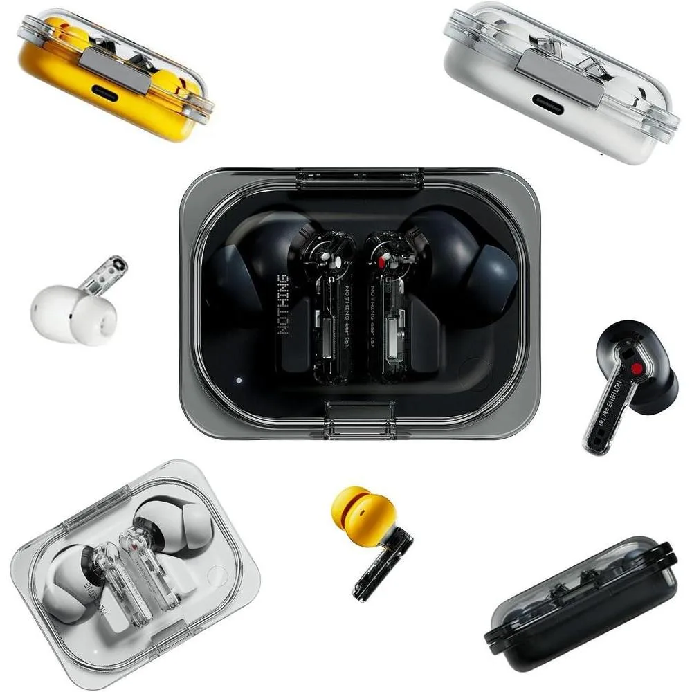 Nothing Ear (a) Auriculares Inalámbricos Integración ChatGPT Cancelación De Ruido Negro