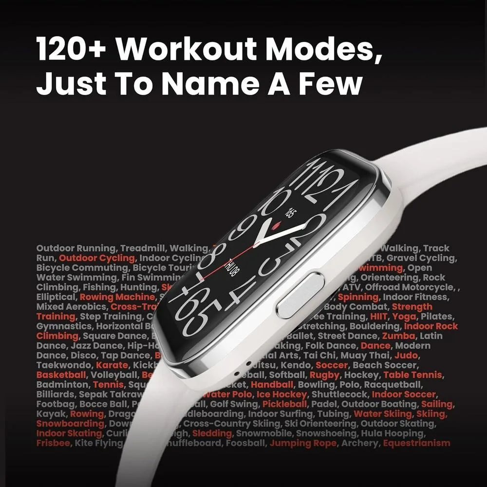 Amazfit Bip 5 Unity Reloj inteligente con 11 días de batería, seguimiento de actividad, modos deportivos, monitor cardíaco y sueño