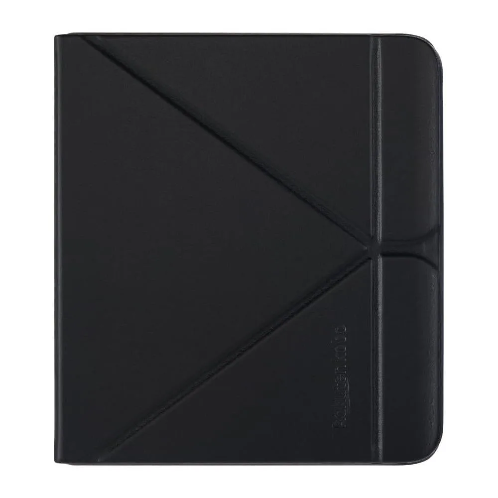 Kobo Libra Colour SleepCover Case | Black | Sleep/Wake Technology | Built-in 2-Way Stand | Vegan Leather | Compatible with 7” Kobo Libra Colour eReader