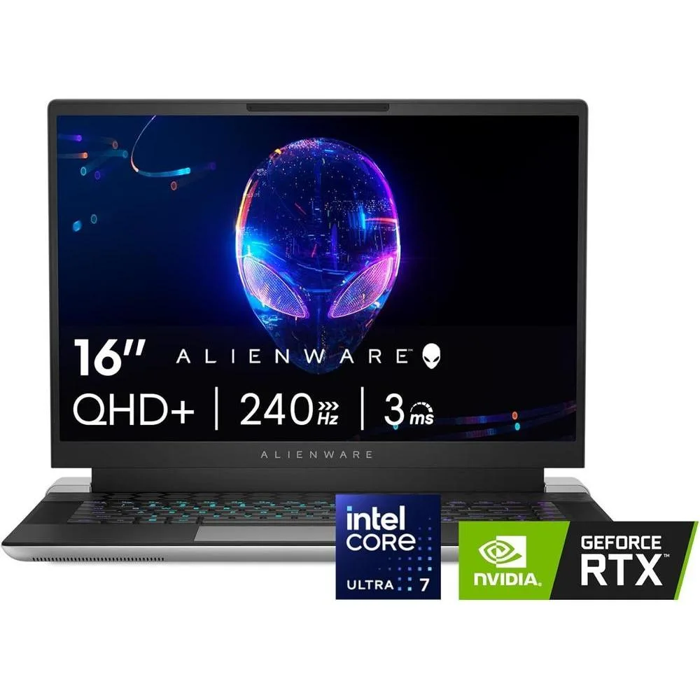Alienware X16 R2 Portátil Gaming Pantalla QHD+, Intel Core Ultra 7, 16GB RAM, 1TB SSD, RTX 4070, Windows 11