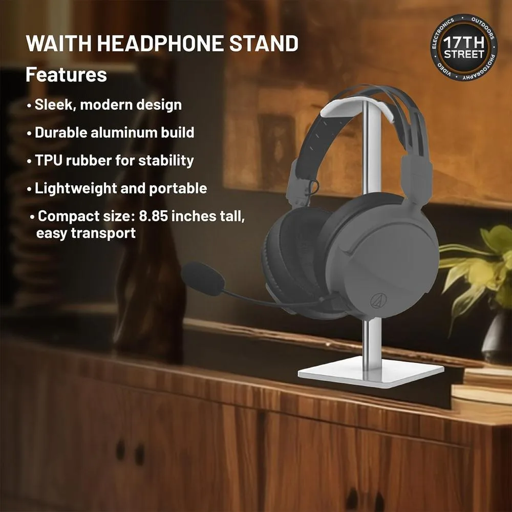 Audio-Technica ATH-GL3 Auriculares de alta fidelidad para juegos con micrófono desmontable y soporte