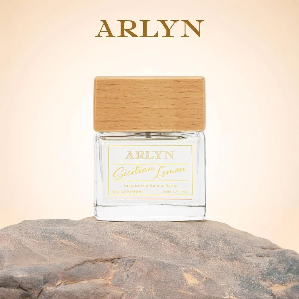 ARLYN Eau de Parfum de limón siciliano inspirado en Dolce & Gabbana Light Blue, perfume vegano y ecológico para mujer