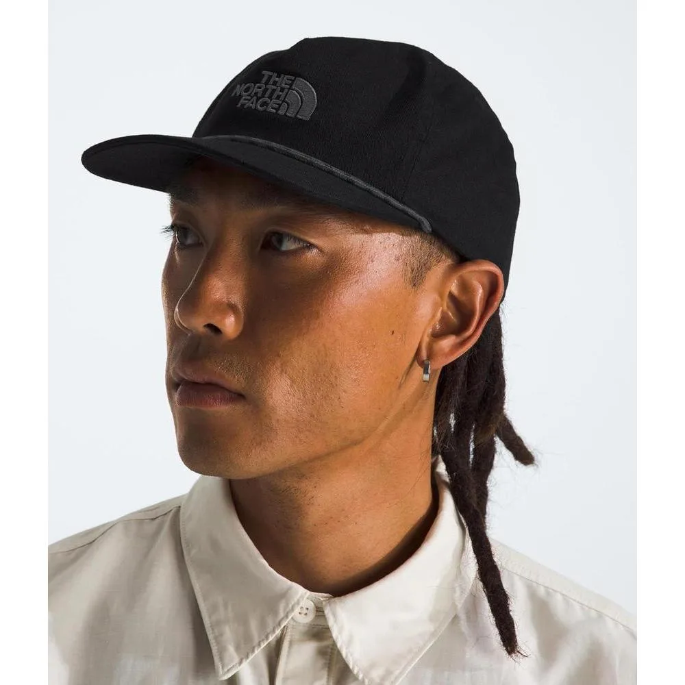 Gorra THE NORTH FACE Norm de 5 paneles con ajuste clásico, para hombres y mujeres, hecha de poliéster reciclado y algodón orgánico