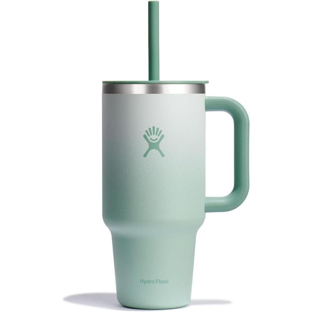 Hydro Flask Travel Tumbler Stainless Steel Insulated Cup with Lid and Straw for Cold Water and Drinks for Sports, School, Work, Car, Travel and Weekends