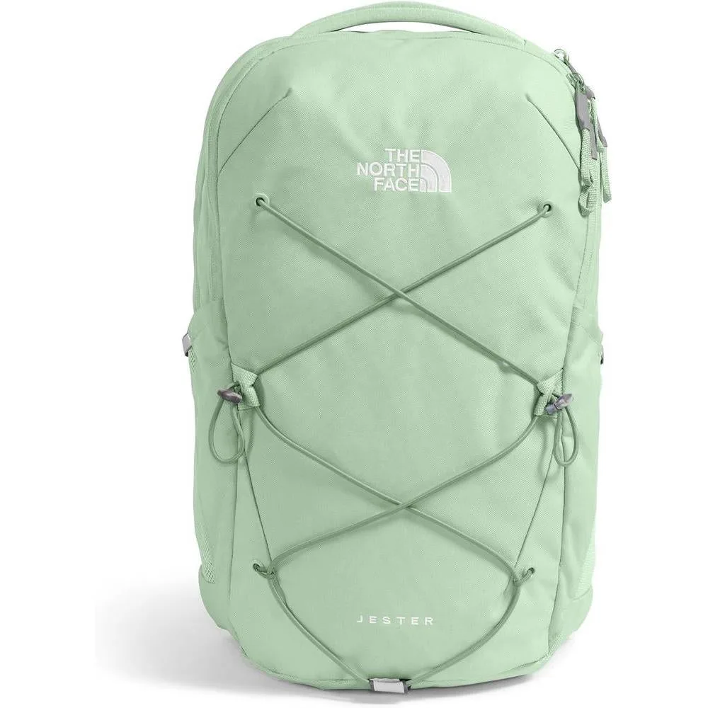 THE NORTH FACE Mochila para portátil Jester Everyday para mujer, Misty Sage, diseño ergonómico con múltiples compartimentos