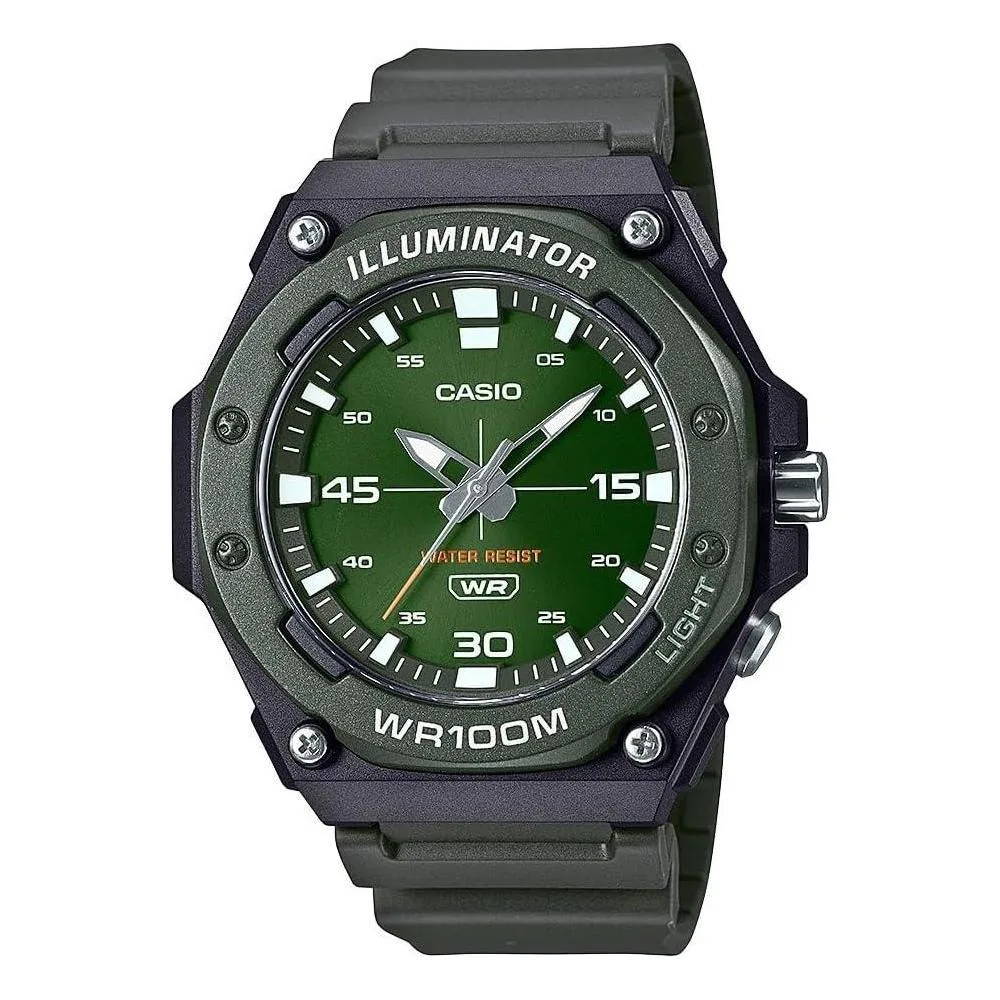 Casio MW-620H Series | Men's Digital Watch | (Blue/Black) | 100M WR | LED Illuminator