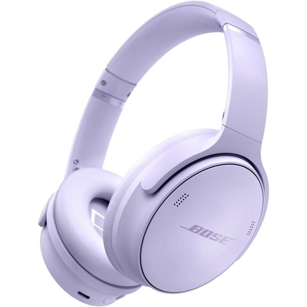 Bose QuietComfort Wireless Noise Cancelling Headphones, Bluetooth Over Ear Headphones with Up to 24 Hours of Battery Life, Chilled Lilac - Limited Edition Color