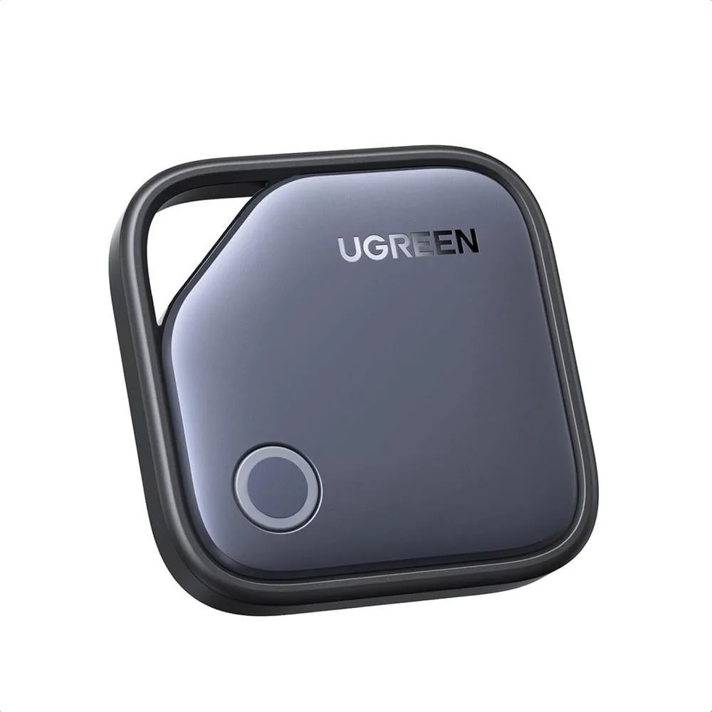 UGREEN FineTrack Smart Finder Compatible with Apple Find My (iOS Only) 2-Year Replaceable Battery Bluetooth Tracker Tags, Item Finder Smart Tag for Key Luggage Passport with Alarm& Left-Behind Remind