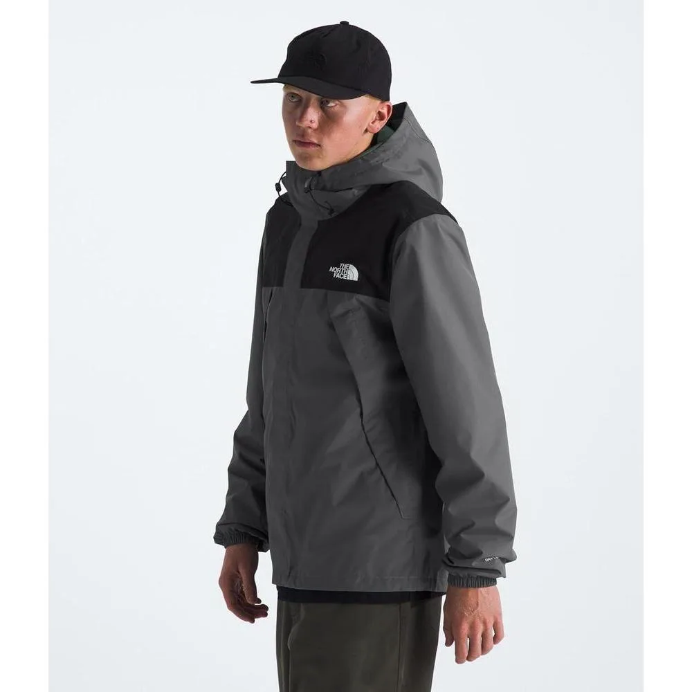 THE NORTH FACE Chaqueta impermeable Antora para hombre, tejido reciclado, capucha ajustable, ideal para el aire libre