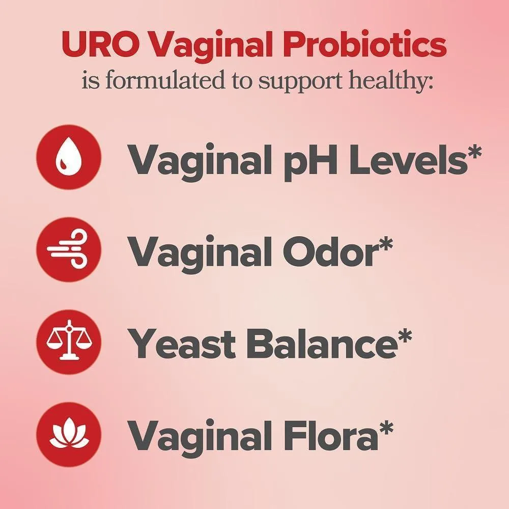O Positiv URO Probióticos Vaginales - 30 Cápsulas