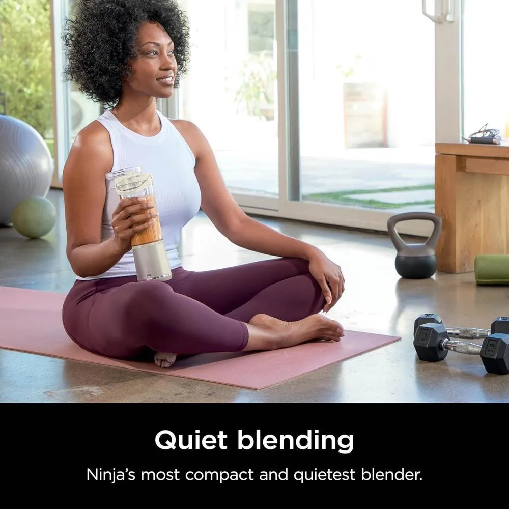 Ninja Blast Batidora portátil inalámbrica, licuadora personal para batidos y licuados, libre de BPA, recargable y fácil de limpiar