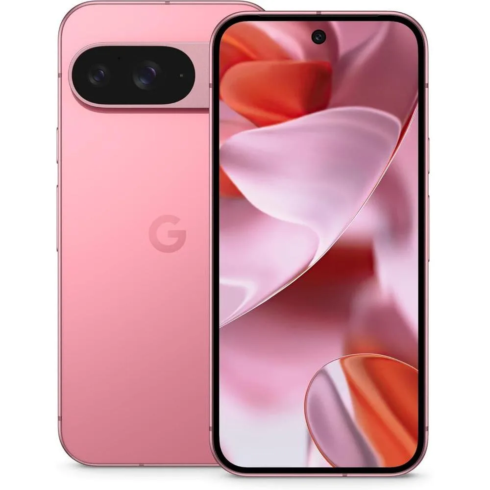 Google Pixel 9 - Smartphone Android desbloqueado con Gemini, batería de 24 horas, cámara avanzada y pantalla Actua de 6.3" - Peony - 256 GB