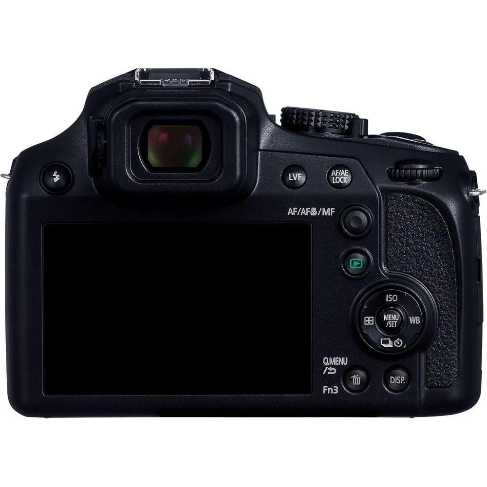 Panasonic LUMIX FZ80D Cámara compacta con zoom óptico 60x, video 4K y estabilizador de imagen óptica de potencia