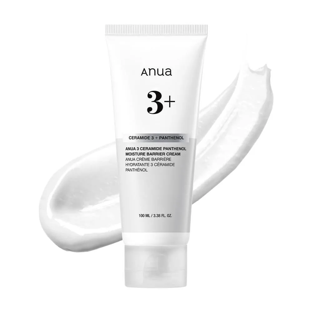 ANUA crema con ceramida y pantenol, hidratante facial para piel normal, fortalece la barrera cutánea sin obstruir poros