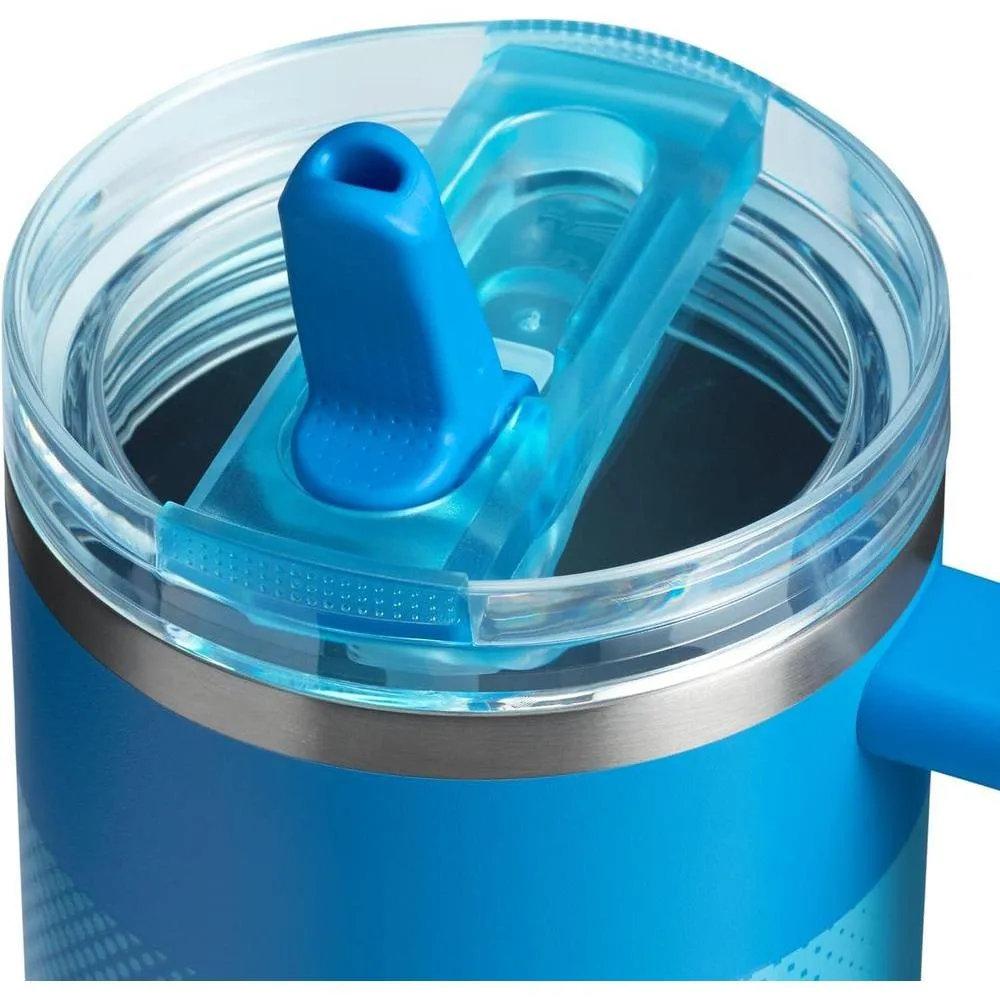 STANLEY Quencher ProTour Vaso de Paja con Tapa a Prueba de Fugas, Popote y Asa Integrados, Compatible con Portavasos