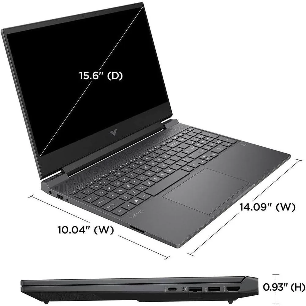 Hp Victus Laptop Gamer 15.6" 144Hz Amd Ryzen 5 16gb Ram 1tb Ssd Radeon Rx 6550m Backlit Keyboard